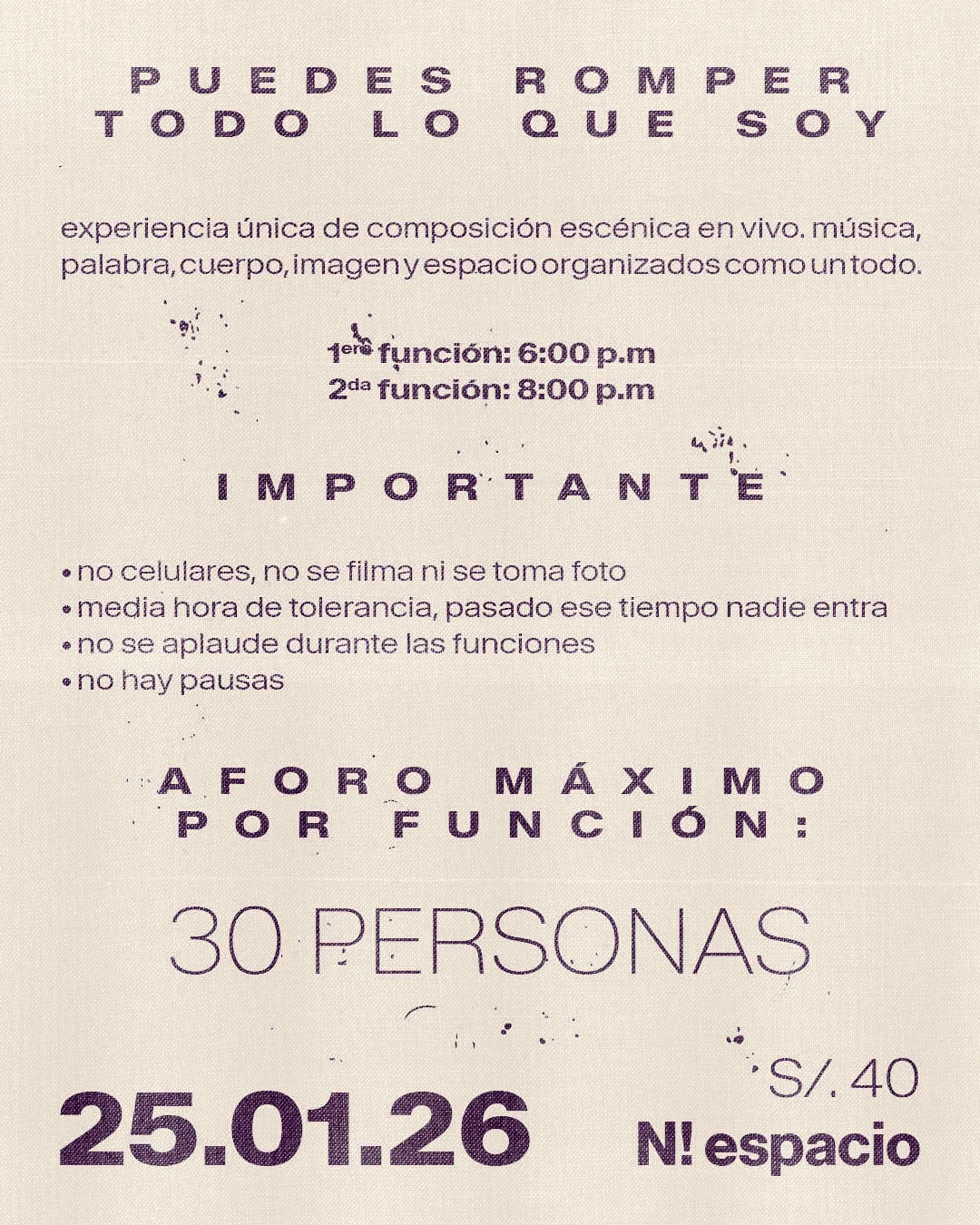 Arte final Puedes romper todo lo que soy - Cinthya Miranda